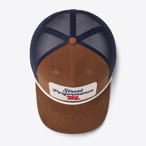 Wholesale Custom Applique Embroidery 5 Panel Camp <b>Cap</b> <b>Vintage</b> Corduroy Gorras Hat Manufacturer Screen Printed Sports Outdoor - Product Image 6