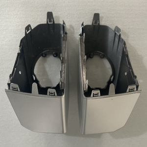 Toyota FJ Cruiser Front Bumper <b>Corner</b> <b>Protectors</b> Silver Fog Light Cutouts 52414-35030 52413-35040 - Product Image 4