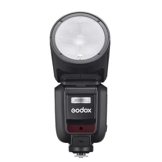 Godox V100 C TTL Li-ion Round Head Touchscreen Camera Flash 2.4G Wireless TTL Touch Screen Camera Flash Speedlite for Canon