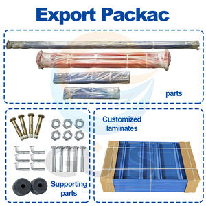 공장 직접 맞춤형 헤비 듀티 팔레트 선반 녹색 안전 스토리지 랙 산업용 무료 조정 창고 높이 - Product Image 3