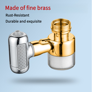 Adattatore <span class=keywords><strong>per</strong></span> rubinetto regolabile in ottone con filtro bagno lavello da cucina rubinetto da cucina facile da installare estensione del rubinetto - Product Image 6
