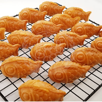 Machine à gaufres automatique de mini aspect poisson, taiyaki, gaufrier, appareil commercial