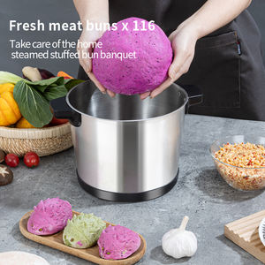 Máquina para cocinar y preparar Yam Fufu, máquina automática para Fufu estilo Power King de 8 litros, para uso doméstico y comercial en Ghana, África. - Product Image 4