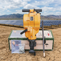 Machine de forage de roche portable la plus vendue, sans compresseur d'air, pour l'exploitation minière en montagne et la construction