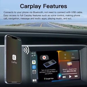 Carplay Inalámbrico para Mercedes Benz NTG 4.5 Sprinter Becker Interface CLS GLA SLK W246 W176 W212 W204 - Product Image 6