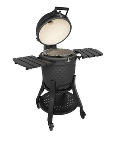 Parrilla de Carbón Grande de Cerámica Negra para Asar, con Logotipo Personalizado, Fabricada por Black Ceramic Manufacturer - Product Image 4