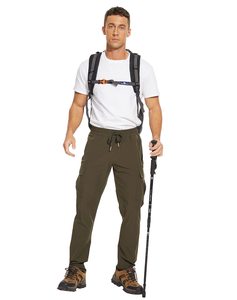 <span class=keywords><strong>Pantalon</strong></span> de randonnée, de cyclisme, de pêche, de montagne, extensible, imperméable, coupe-vent, léger, à séchage rapide, pour l'<span class=keywords><strong>été</strong></span> - Product Image 2
