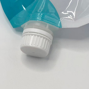 กระเป๋าพลาสติกเคลือบเงา24ออนซ์ถุงแบบตั้งพร้อมช่องใส่ของเหลวกึ่งโปร่งใสสำหรับใส่สารเคมี - Product Image 2