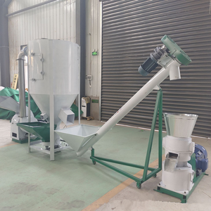 200kg/h Aquaculture Feed Processing Plant Fish Feed Processing Equipment Line With <b>Pellet</b> Grinder Mixer Complete Plant - Product Image 1