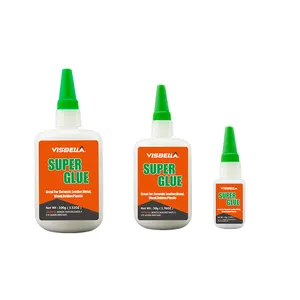 Super glue comes with a pressure grip to control the flow of glue