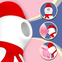 YPM Weihnachts geschenk Schneemann Form Kitzler Saugen Vibrator Sexspielzeug Für Frauen Erwachsene Mute Usb Magnetic Charging Masturbieren