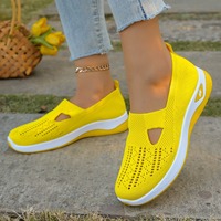 Nouvelles chaussures décontractées pour femmes printemps-été 2026 |   Chaussures de sport souples et respirantes à enfiler, vente chaude, directement de l'usine