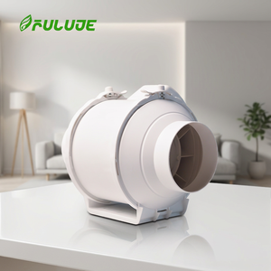 Ventilateur centrifuge silencieux Fulude à moteur AC en plastique, à flux incliné, 220V 250mm, pour usage domestique, ventilation de cuisine, haute qualité, meilleur choix - Product Image 2