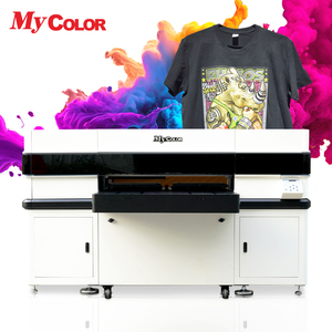 Giá Rẻ Giá Kỹ Thuật Số T-Shirt Máy In Giá Máy In Kép Trạm 4 Đầu DTG Máy In Trực Tiếp Trên Quần Áo - Product Image 4