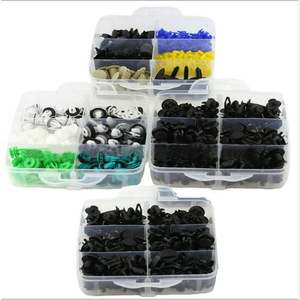 Kit de réparation de pare-chocs de voiture 620 pièces, 24 types de fixations, vis d'expansion HE154, boucle en nylon plastique, outil de réparation automobile - Product Image 2