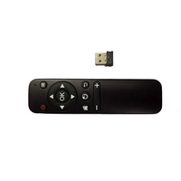 Souris aérienne sans fil 2,4 G et télécommande avec commande vocale et clé USB pour la domotique