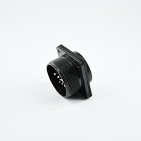 Connecteur circulaire Cannon RSHK MS3106E-28-11P, prise mâle filetée droite, en cuivre, étanche IP67, en alliage d'aluminium, 3000V