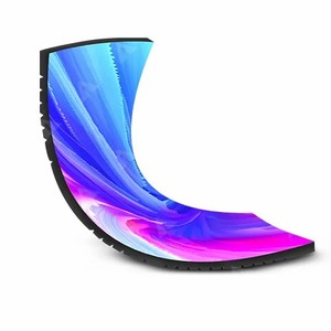 Tùy chỉnh trong nhà Tường Ngoài Trời Linh Hoạt video LED hiển thị mềm Màn hình LED Tường Linh hoạt đường cong LED Bảng điều chỉnh màn hình - Product Image 1