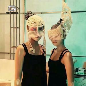 サプライヤー3D印刷サービスAbsプリンター部品マークラピッドプロトタイプ3D印刷ヘルメット - Product Image 2