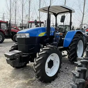 Model traktor Hollland snh704 baru 4x4 untuk dijual/70 traktor multifungsi tanpa kabin