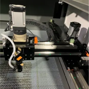 Máquina de corte a laser com precisão, com racks servo redutor, fibra laser co2 metal e não metal corte 1530 1390 1313 1325