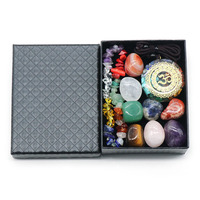 Coffret de pierres de guérison en cristal naturel Offres Spéciales, bijoux en pierres précieuses hautement polies pour femmes et hommes cadeaux