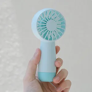 1500mAh pin dung lượng lớn Macaron màu thời trang Quạt làm mát di động nhỏ micro cầm tay USB Mini Fan