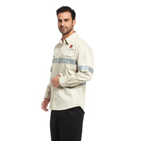 Roadway-ropa de trabajo de seguridad reflectante, camisa de manga larga de alta visibilidad para exteriores, ropa de trabajo de construcción de tráfico
