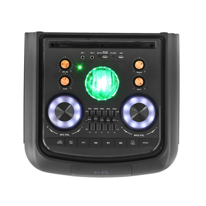 Enceinte active puissante 600W pour l'extérieur, professionnelle, rechargeable, portable, sans fil, audio actif, karaoké, enceinte de fête - Product Image 6