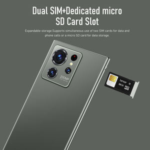 Smartphone S24 Ultra 2026 de Bajo Precio y Alto Rendimiento, Pantalla Completa, 12GB+512GB de Gran Almacenamiento, Doble SIM, Doble Modo de Espera - Product Image 5