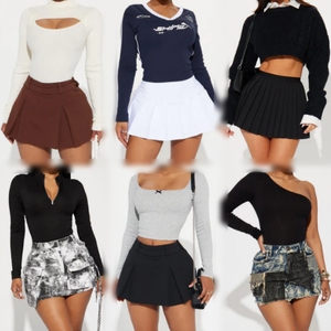 Lote Mixto de Ropa Usada para Mujer de Primavera y Otoño, Venta al por Mayor, Multicategoría, Multitalla, Suministro Surtido, Básico para Combinar en Capas, a Granel - Product Image 2