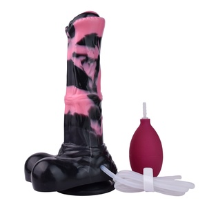 YOCY Realistic Horse Squirting <b>Dildo</b> for Women Fantasy Silicone Sex Toys for Men Cock Enlargement Condom Male Cock Sex Toys - Product Image 2