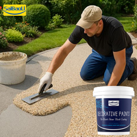 Revêtement liquide pour carrelage en polymère polyester, haute résistance, durable, écologique, pour sols et murs intérieurs/extérieurs, garantie 1 an