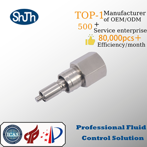 Acoplamiento Rápido Macho SHJH-LOK <span class=keywords><strong>Inter</strong></span> Screw NPT/BSPP/BSPT de Acero Inoxidable 316SS Forjado de Alta Presión con Accesorios de Válvula ASME ANSI API - Product Image 2