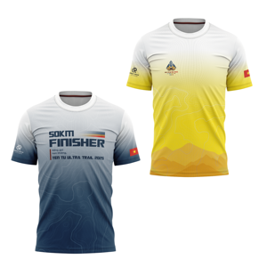 T-shirt de course personnalisé pour le sport, matière 95% coton 5% élasthanne, vente en gros, fabrication au Vietnam - Product Image 1