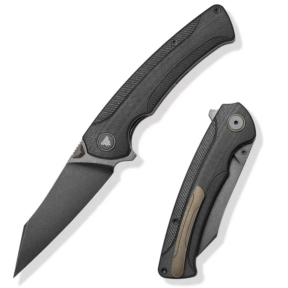 NEW Design S35VN Powder Steel Blade Titanium Handle Multi Outdoor Camping EDC Folding Pocket Knife