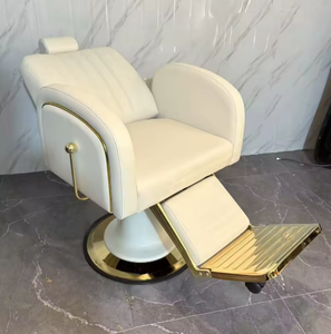 Chaise de Barbier Moderne en Cuir Synthétique, Vente en Gros, Chaise de Salon de Coiffure Inclinable, Chaise Spéciale de Coiffure à Vendre - Product Image 1