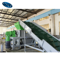 Broyeur à double arbre Sevenstars 500 kg/h pour palettes en plastique usagées à vendre
