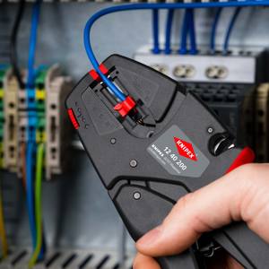 KNIPEX 12 40 200 EAN Dénudeur isolant frontal auto-ajustable 200 mm - Product Image 4