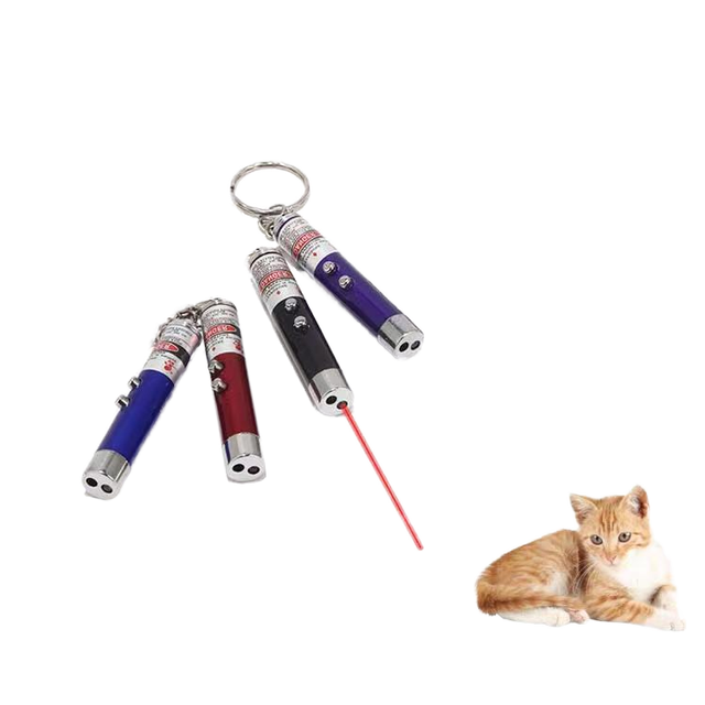 Laser Pointer Cat Toy Led Infrared Pen Training Teasing Cat Games Interactive Toys Interesting Accessories Pet Supplies