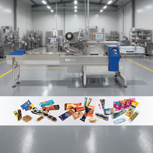 Best Selling Italian Manufacturer Electric Automatic Paper Wrapping <b>Machines</b> for Food & Beverage Factory - Product Image 2