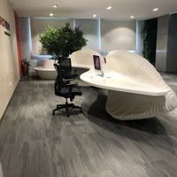 Table de réception avant de bureau commercial moderne Bureaux de réception haut de gamme en bois