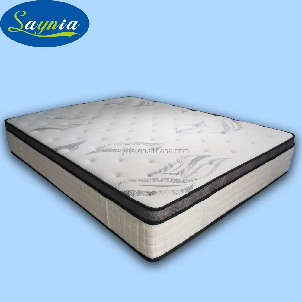 luxury coir mattress pocket spring latex coil mattress roll packed in carton