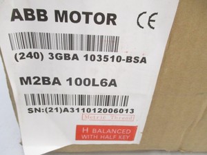 มอเตอร์เหนี่ยวนำ 3GBA103510-BSA ซีรีส์ 3GBA รุ่น 440-480YV 3.83A - Product Image 3