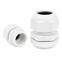 Passe-câble en nylon étanche IP68, connecteur de câble en plastique pour décharge de tension