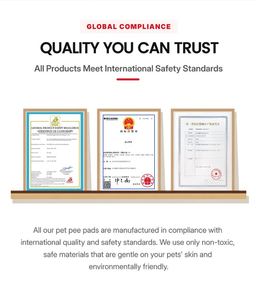 Almohadillas Absorbentes para Mascotas con Caja Exterior Personalizada, Almohadillas de Entrenamiento para Cachorros a Prueba de Fugas con la Ilustración de su Marca, Venta al Por Mayor - Product Image 6