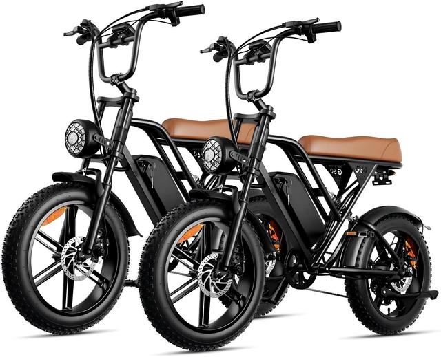 YUNQI G60 EU US Drop-shipping Brushless Fat Tire Mountain Bike Electric 1000W 30mph 20Ah Long Range with Throttle Aluminum Alloy