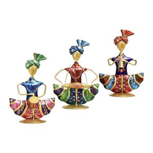 Figurine élégante en aluminium Sardar, conçue pour la décoration de bureau, améliorant l'esthétique du bureau, design artistique, légère - Product Image 3