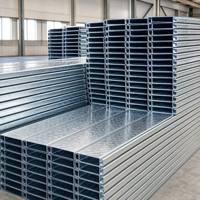 Support de dalle en acier galvanisé 250x40 3,0 mm pour structures de toiture lourdes - Durable et anti-corrosion