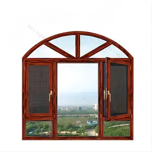 ステンレス鋼タイプの窓グリルデザインアルミニウム窓ドア
